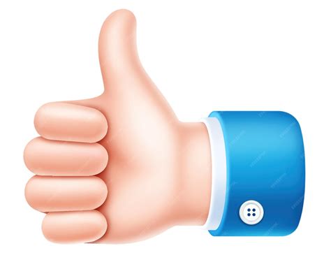 premium photo business hand thumbs  sign symbol icon