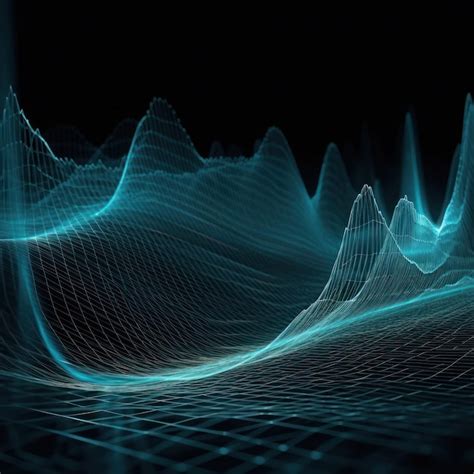 Premium AI Image | Physics waves abstract illustration Created using ...