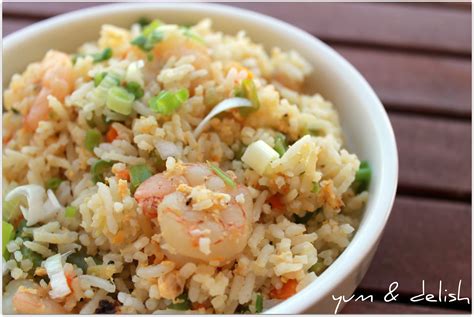 Yum And Delish Quick And Easy Prawn And Egg Fried Rice