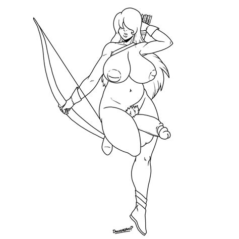 Chubby Archer Commission By Doomington Hentai Foundry