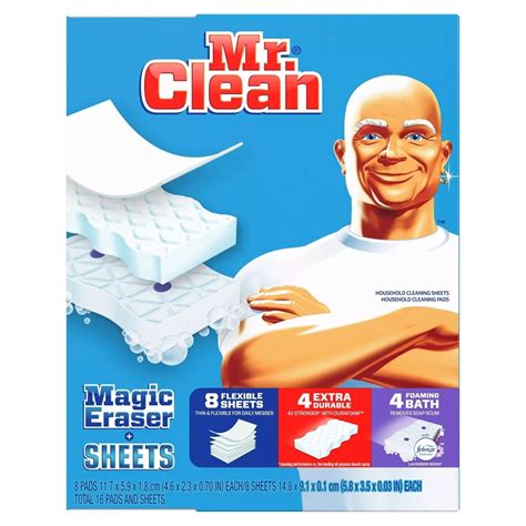 Mr Clean Magic Eraser Variety Pack 16 Count Extra Durable Sponges