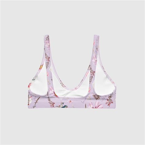 Darling Flora Recycled Floral Bikini Top FOR THE LOVE OF ROCKSTARS