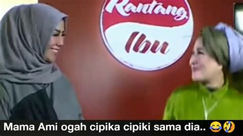 Kocak Parah Mama Ami Ogah Cipika Cipiki Sama Tessa Mariska Youtube