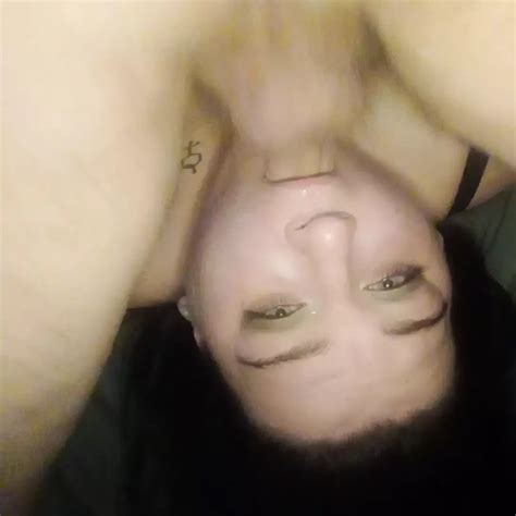 He Had Me Hang My Head Off The Bed So He Could Fuck My Throat Xhamster