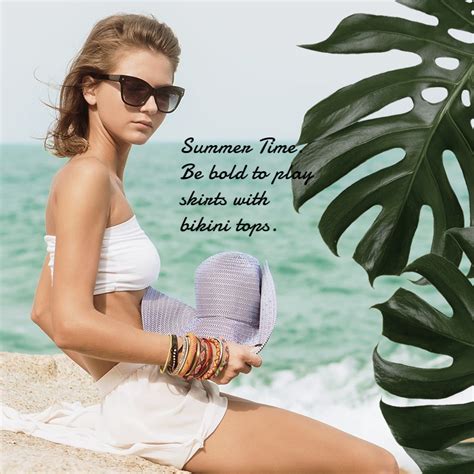 Tryig Out Bikini Tops And Skirts For A Fashionista Styl Kameymall