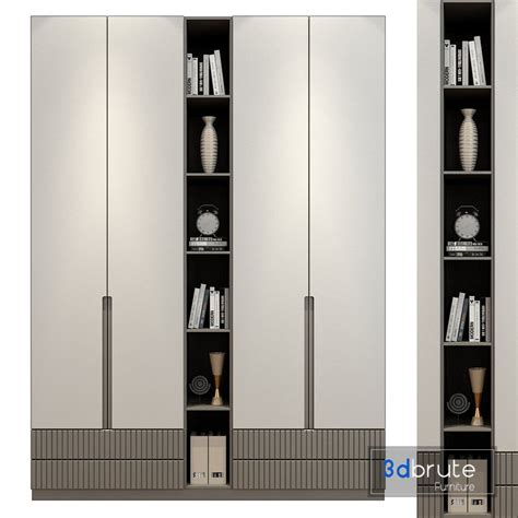 Cabinet set 0132 3d model Buy Download 3dbrute