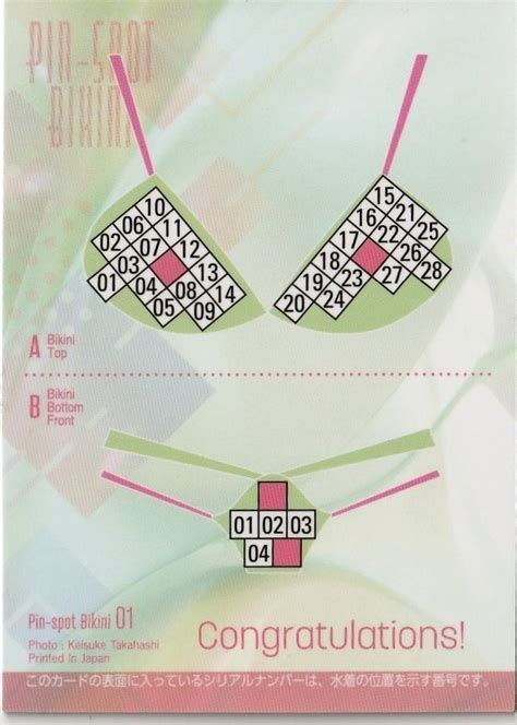 Only Small Cards Hit S Shirakawa Nozomi Pinspo Bikini Card Bra Nippl Ebay Australia