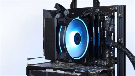 Review: Cooler Master Hyper 212 Halo Black CPU Air Cooler ...