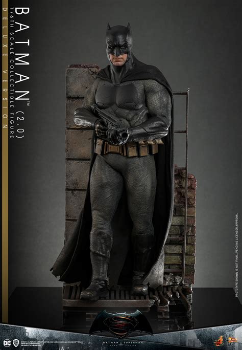 Hot Toys MMS732 1 6 Batman V Superman Dawn Of Justice Batman 2 0 Deluxe Version