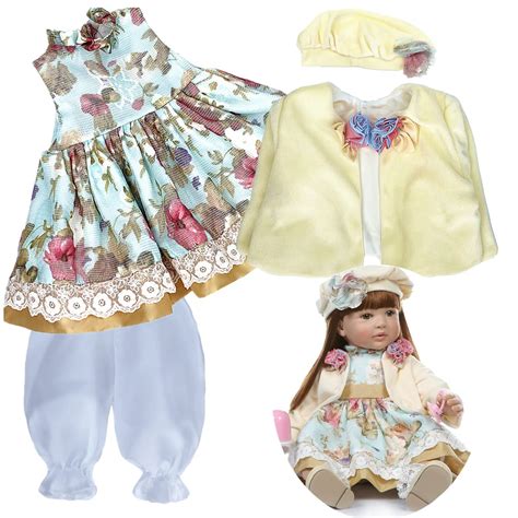 5 Pcs Reborn Doll 24 Inch Clothes Outfits Accessories for 22-24 Inch ...