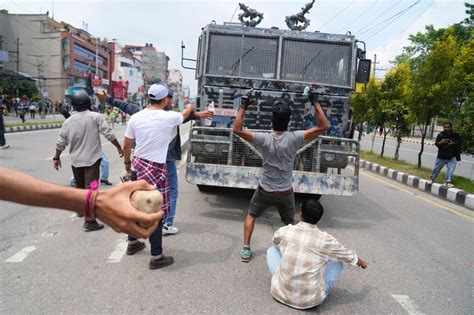 nepal gen  protest news today  updates nepal pm kp oli resigns