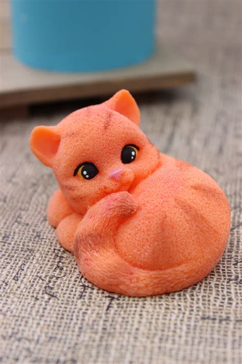 3d Soap Silicone Mold Animal Mold Cat Silicone Mold Mold For