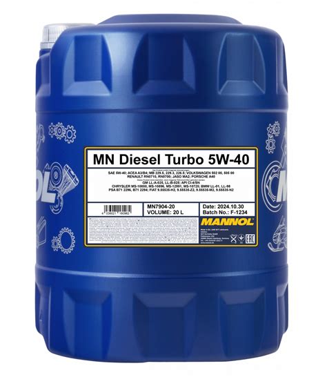 MANNOL Diesel Turbo 5W-40