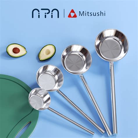 Nipiin By Mitsushi Stainless Steel Long Hand Spoon Cookware Kitchenware