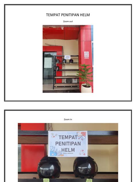 Tempat Penitipan Helm | PDF
