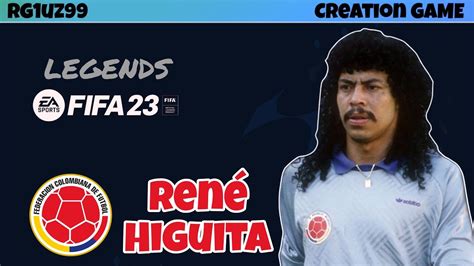Fifa 23 How To Create RenÉ Higuita On Fifa 23 Itaps5 Youtube