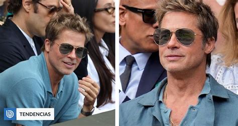 "Rejuveneció": Brad Pitt aparece en la final de Wimbledon y fans quedan ...