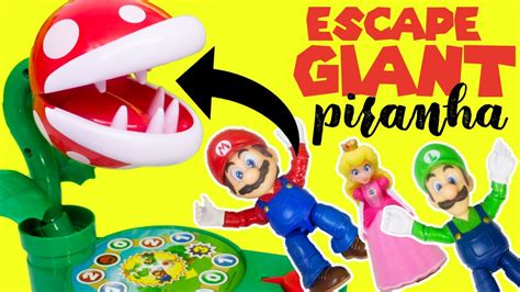 Super Mario Bros Movie Bowser Traps Peach Escape GIANT Piranha Plant