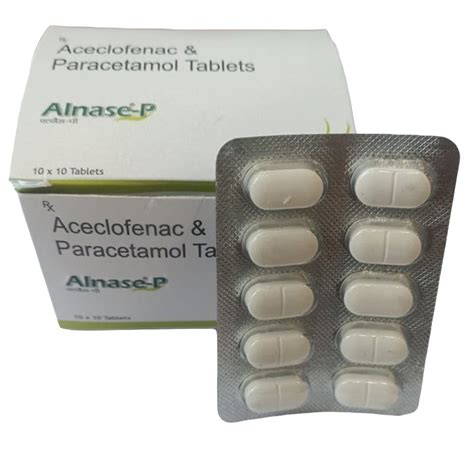 Mg Aceclofenac Paracetamol Tablet At Rs Box Baddi Solan Id