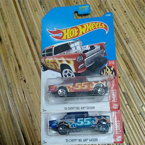 Hot Wheels Chevy Bel Air Gasser Shopee Malaysia