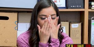 Emily Is Lied Down On Horny Officers Desk And Banged Like A Slut Porn