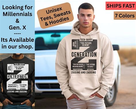 Gen Z Clothing Symbol Z Generation Print Future Is Now Tech Savvy