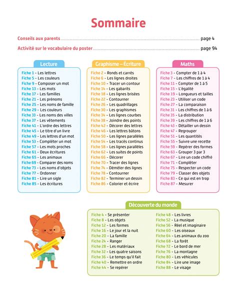 toute ma maternelle tout le programme moyenne section dedans