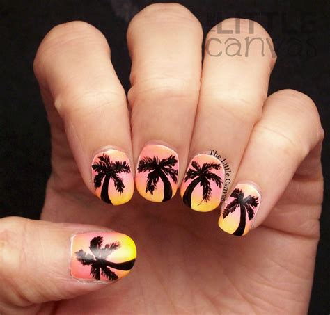 nail art tropical 6