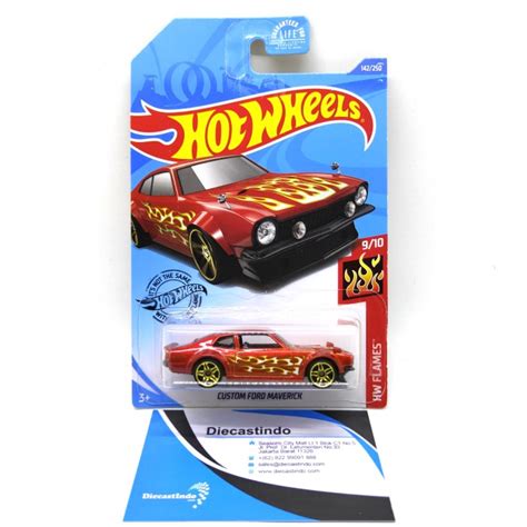 Jual Hotwheels Hot Wheels Custom Ford Maverick Hw Flames Shopee Indonesia