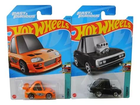 Hot Wheels Charger Y Toyota Tooned Fast And Furious Pack 2