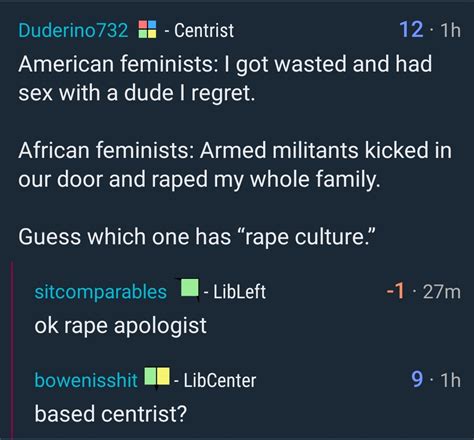 How In The Actual Fuck Can You Give This Kind Of Opinion Any Time Of Day R ENLIGHTENEDCENTRISM