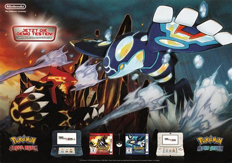 Pokémon Omega Rubin Alpha Saphir Stundenplan Promotendo