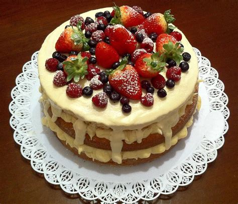 Bolo Decorado Com Frutas Para Aniversario - Bolo Decorado com Frutas: 95 Modelos Lindos e Deliciosos