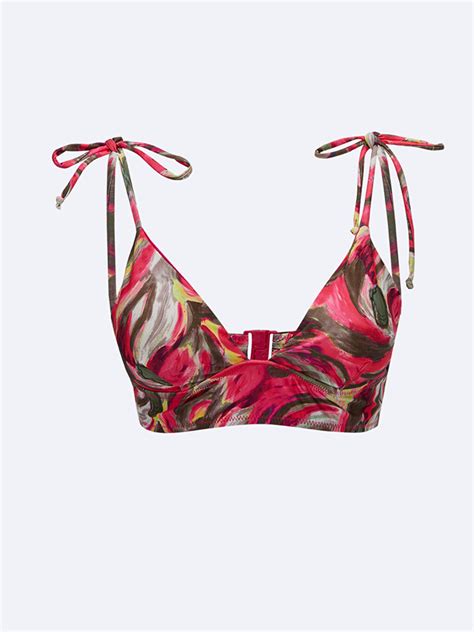 KARIŞIK Desenli Dolgulu Kadın Bikini Üst S2BL08Z8 F9C LCW