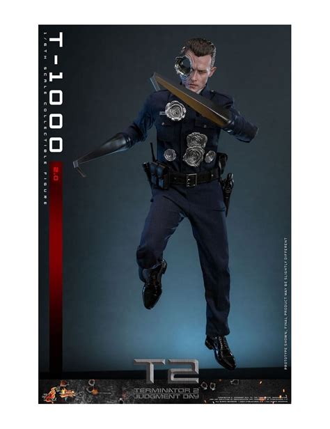 Hot Toys Movie Masterpiece Terminator Judgement Day T Scale Collectible Figure