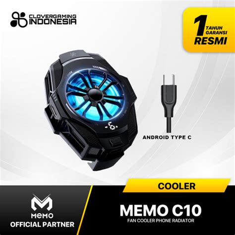 Jual Memo C10 RGB Cooling Mobile Phone Gaming Pendingin HP Fan Cooler