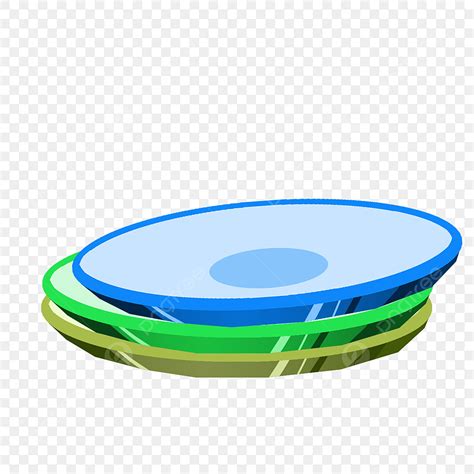 Three Plates Clipart Transparent Background Cartoon Three Plates