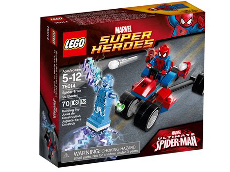 76014 Лего Человек Паук: Спайдер-Трайк против Электро / Lego Spider Man ...