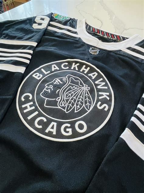 Connor Bedard #98 Black Winter Classic Chicago Blackhawks Men’s Adidas