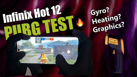 Infinix Hot Pubg Test Gaming Review Heat Test YouTube