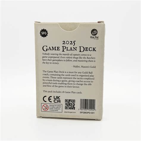 Guild Ball: Game Plan Deck 2025