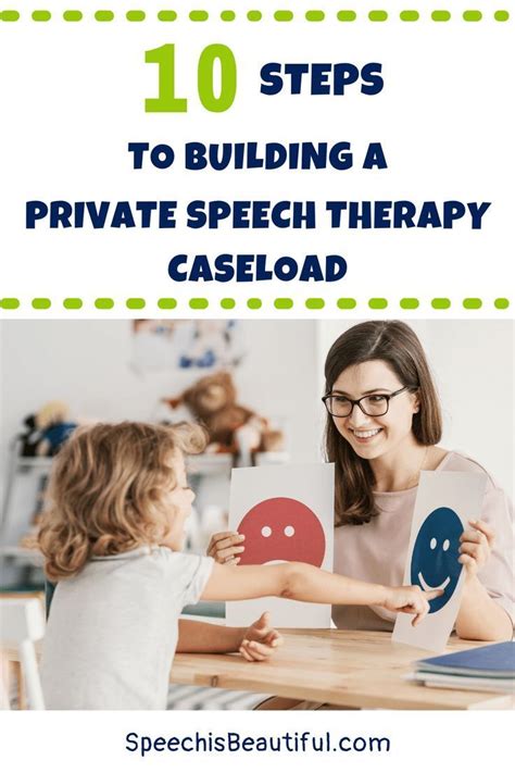 10 Steps To Building A Private Speech Therapy Caseload Private Speech