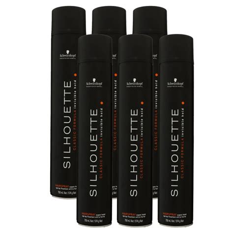 Schwarzkopf Silhouette Super Hold 6 X 750 Ml Haarspray