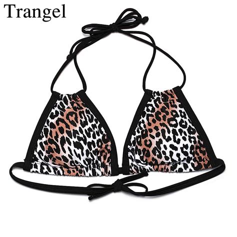 Trangel Push Up Bikini 2018 Swimwear Women Panties Sexy Tops Bikini Thong Bottoms Two Piece