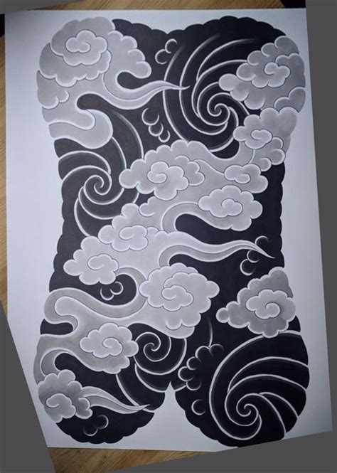 Japanese Cloud Tattoo Japanese Wave Tattoos Japanese Tattoo Designs