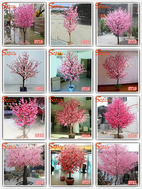 China large artificial indoor cherry blossom tree decorative indoor ...