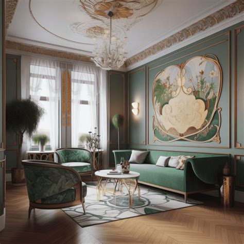 Captivating Ways To Infuse Art Nouveau Interior Design Into Your Home