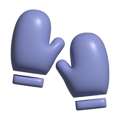 3d Icon Of Gloves 22584395 Png