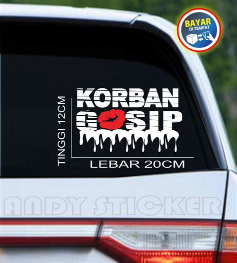 Limited Edition Stiker Tulisan Keren Buat Motor – Roda2Part