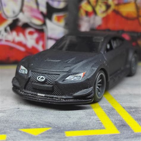 HITAM Hot Wheels Loose JDM Lexus RC F GT Black Premium Rubber Tires BB Shopee Malaysia